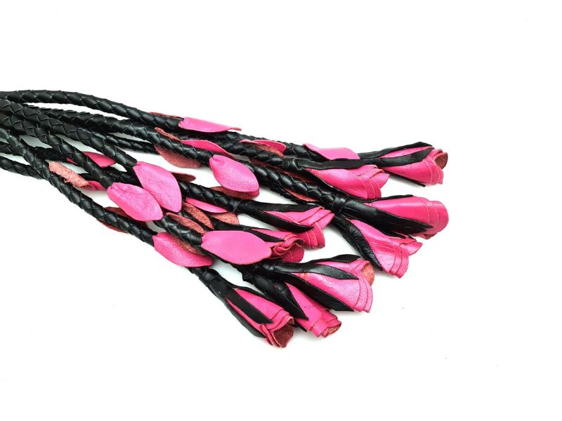 Premium Leather Flogger – Durable, Handmade BDSM Whip for Sensual Play