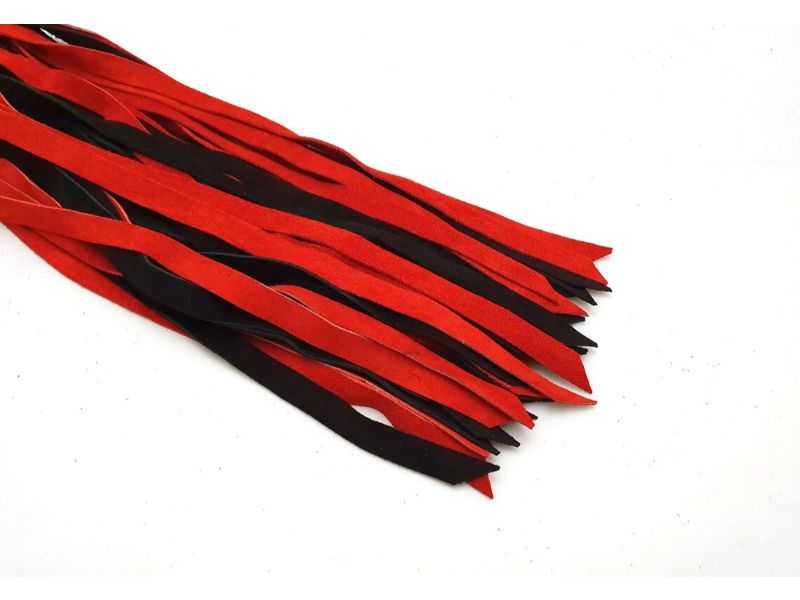 Premium Leather Flogger – Durable, Handmade BDSM Whip for Sensual Play