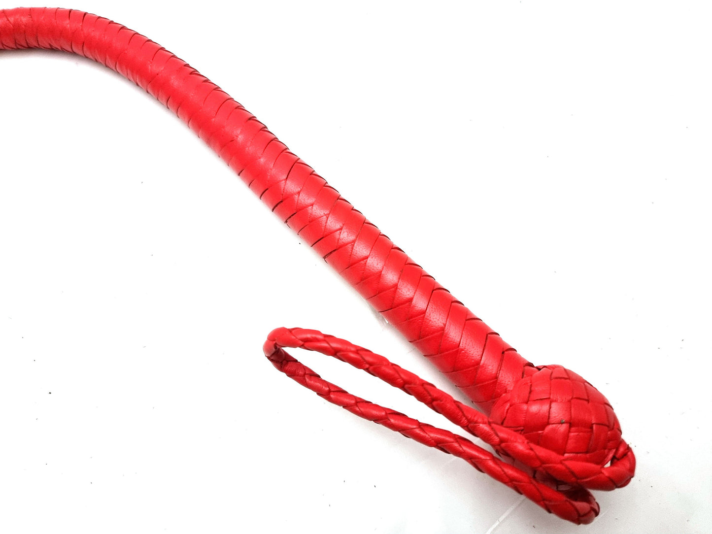 Luxury Leather Whip – Handcrafted BDSM Whip for Sensual Play and Impact