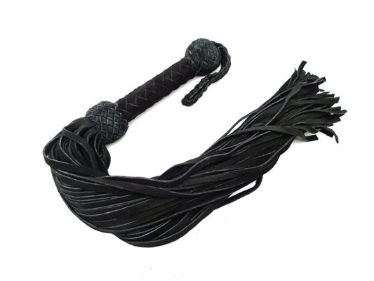 Premium Leather Flogger – Durable, Handmade BDSM Whip for Sensual Play