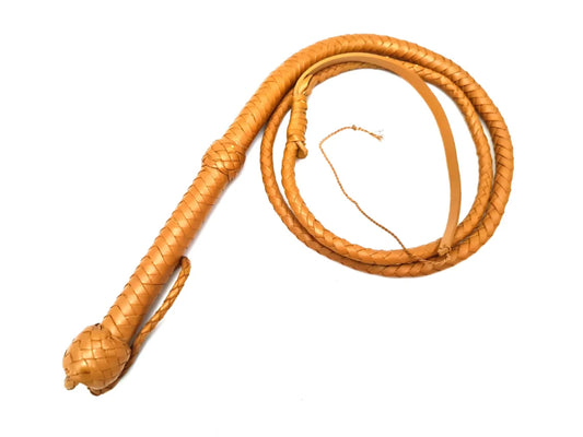 Luxury Leather Whip – Handcrafted BDSM Whip for Sensual Play and Impact