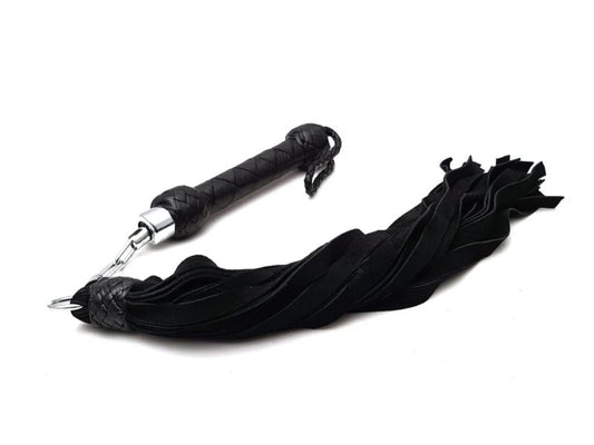 Premium Leather Flogger – Durable, Handmade BDSM Whip for Sensual Play