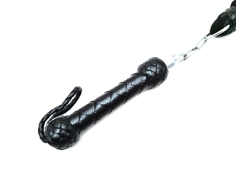 Premium Leather Flogger – Durable, Handmade BDSM Whip for Sensual Play
