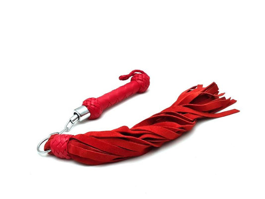 Premium Leather Flogger – Durable, Handmade BDSM Whip for Sensual Play
