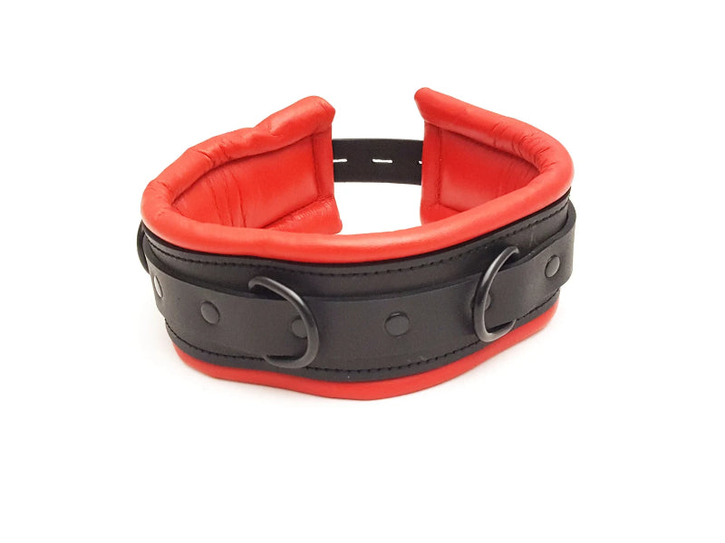 Leather Collar Leather Choker Collar Fur Collar Restraint Collar