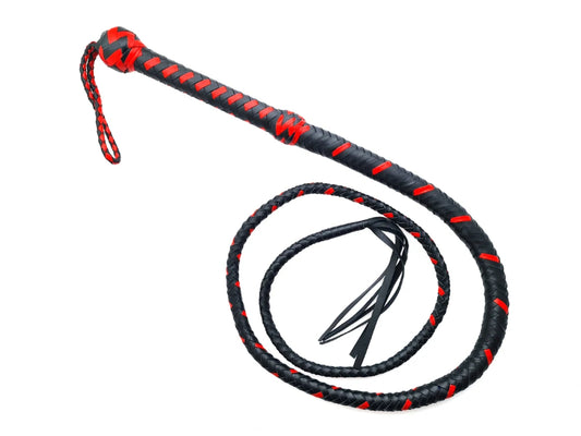 Luxury Leather Whip – Handcrafted BDSM Whip for Sensual Play and Impact