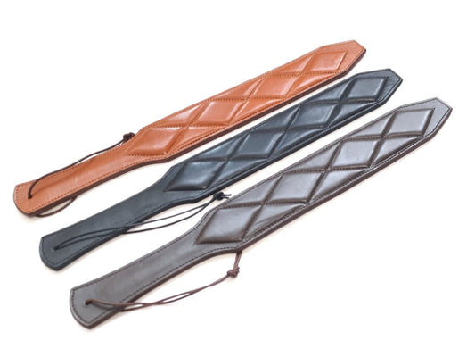 High-Quality Leather Spanking Paddle – Soft & Firm Options for BDSM Fun