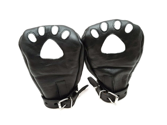 Leather Mitts Leather Cuffs Restraints