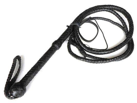 Luxury Leather Whip – Handcrafted BDSM Whip for Sensual Play and Impact