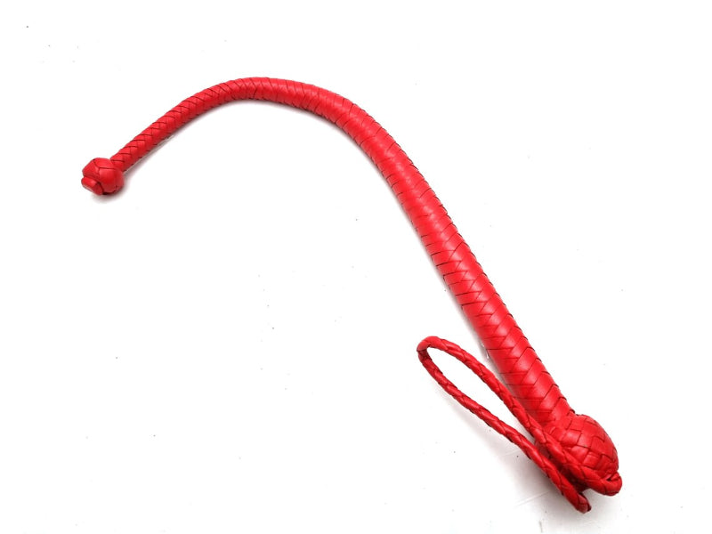 Luxury Leather Whip – Handcrafted BDSM Whip for Sensual Play and Impact