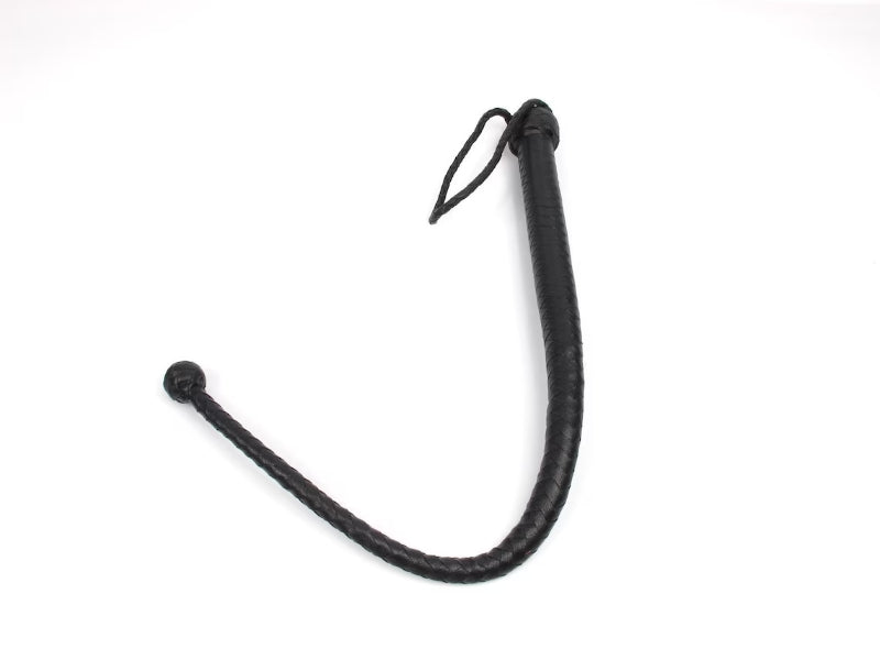 Luxury Leather Whip – Handcrafted BDSM Whip for Sensual Play and Impact