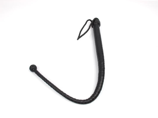 Luxury Leather Whip – Handcrafted BDSM Whip for Sensual Play and Impact