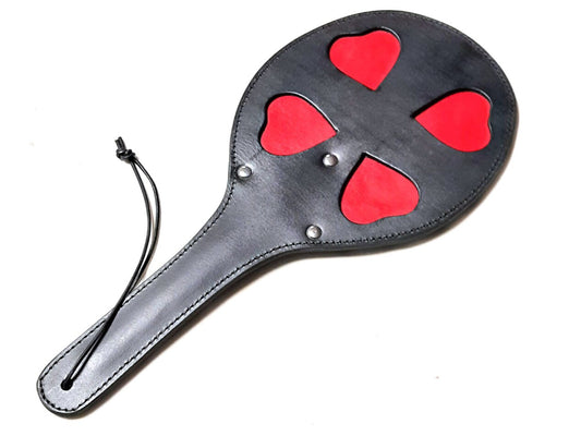 High-Quality Leather Spanking Paddle – Soft & Firm Options for BDSM Fun