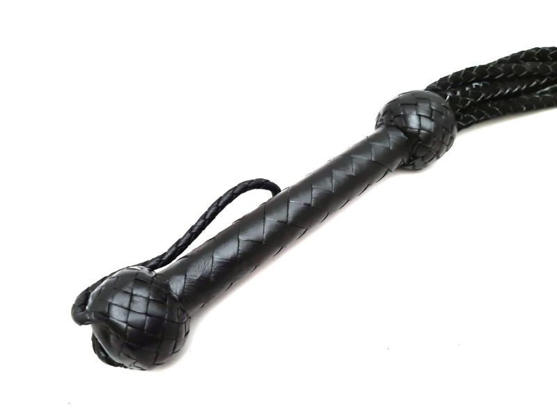 Premium Leather Flogger – Durable, Handmade BDSM Whip for Sensual Play