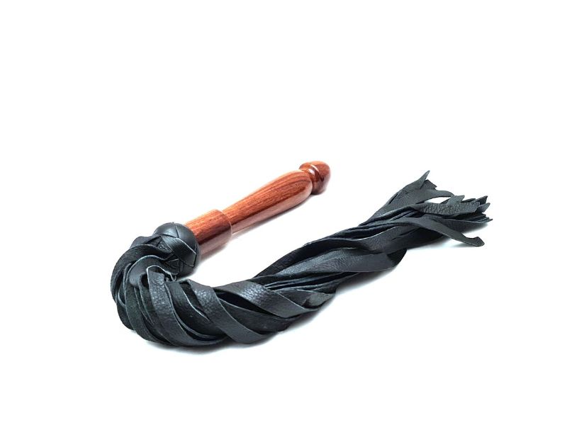 Premium Leather Flogger – Durable, Handmade BDSM Whip for Sensual Play