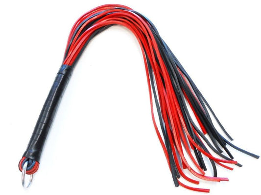Premium Leather Flogger – Durable, Handmade BDSM Whip for Sensual Play
