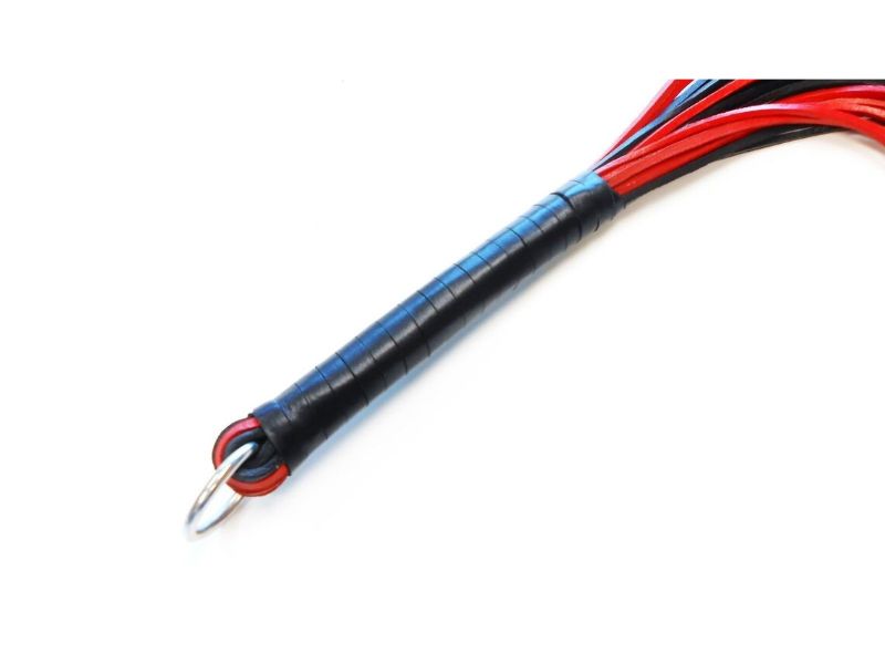 Premium Leather Flogger – Durable, Handmade BDSM Whip for Sensual Play