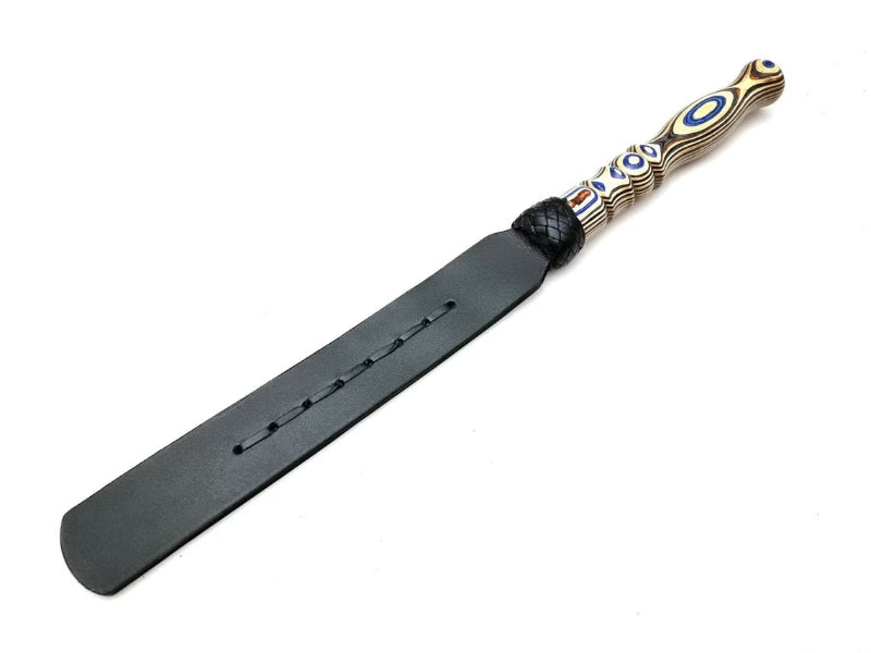High-Quality Leather Spanking Paddle – Soft & Firm Options for BDSM Fun