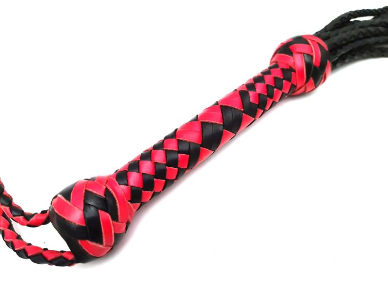 Premium Leather Flogger – Durable, Handmade BDSM Whip for Sensual Play