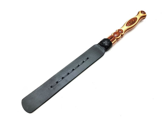 High-Quality Leather Spanking Paddle – Soft & Firm Options for BDSM Fun
