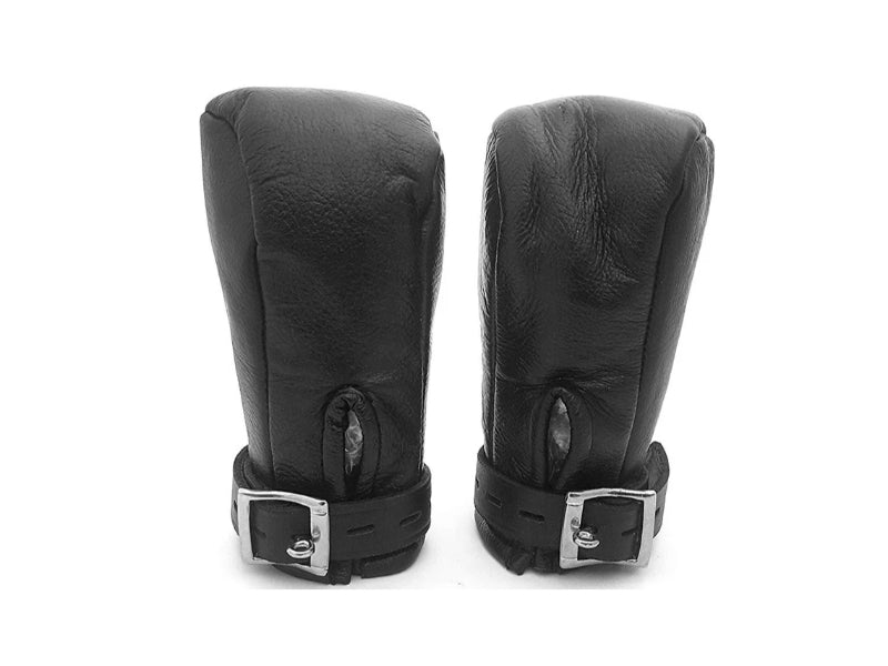 Leather Mitts Leather Cuffs Restraints