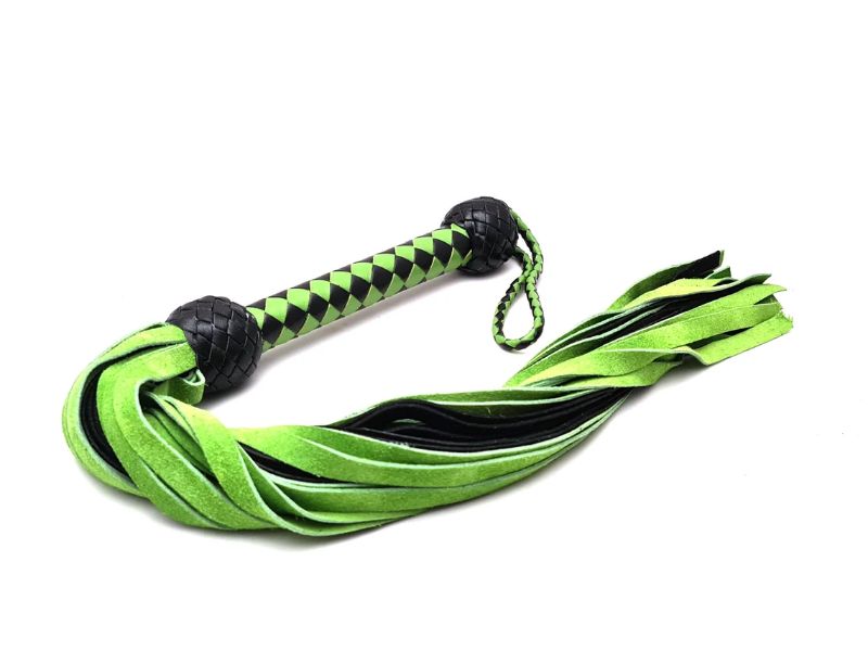Premium Leather Flogger – Durable, Handmade BDSM Whip for Sensual Play