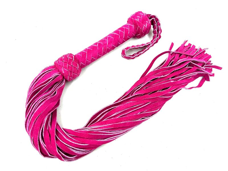 Premium Leather Flogger – Durable, Handmade BDSM Whip for Sensual Play