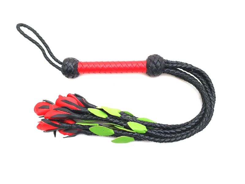 Premium Leather Flogger – Durable, Handmade BDSM Whip for Sensual Play