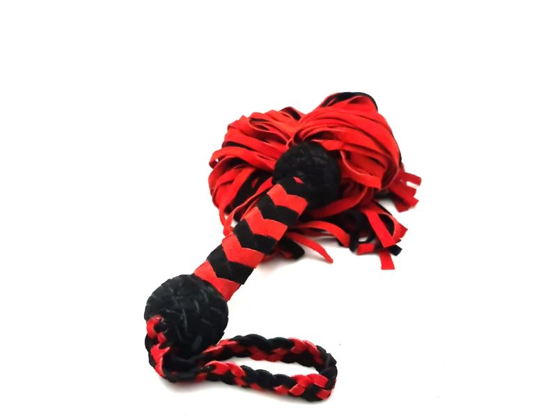 Premium Leather Flogger – Durable, Handmade BDSM Whip for Sensual Play