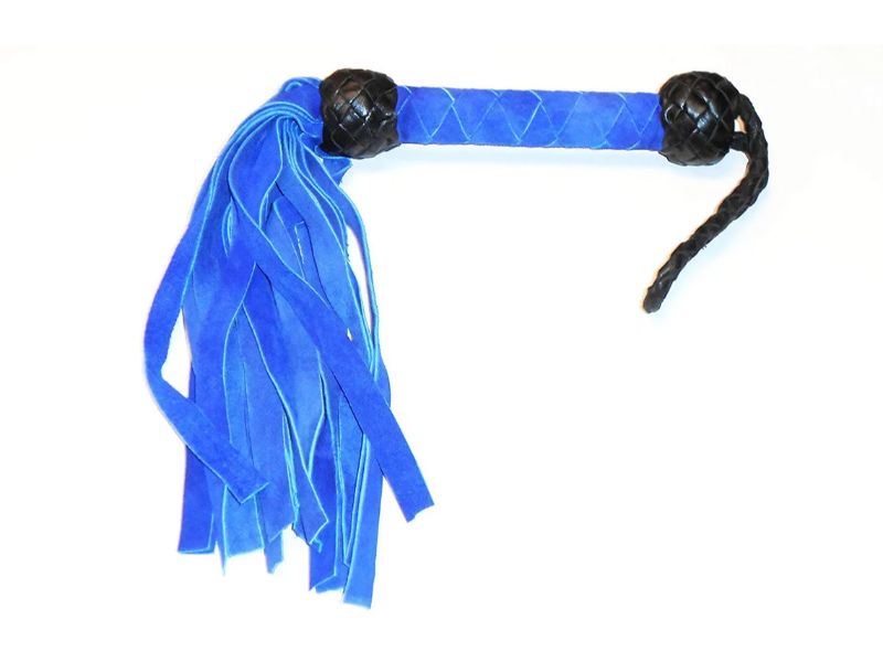 Premium Leather Flogger – Durable, Handmade BDSM Whip for Sensual Play