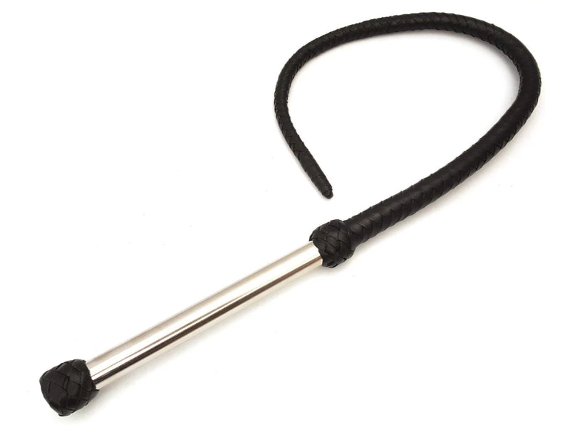 Luxury Leather Whip – Handcrafted BDSM Whip for Sensual Play and Impact