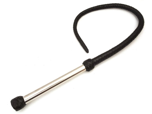 Luxury Leather Whip – Handcrafted BDSM Whip for Sensual Play and Impact