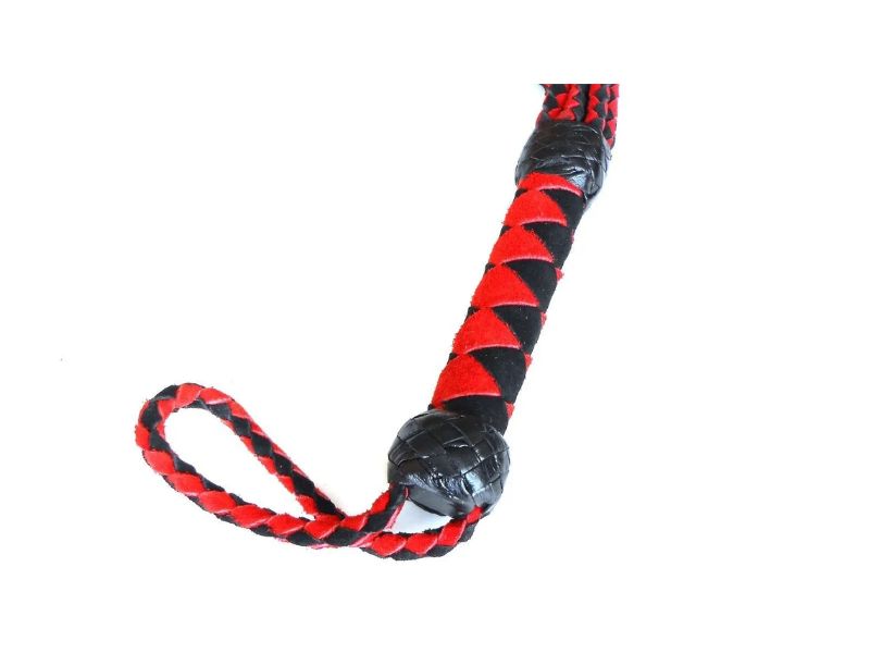 Premium Leather Flogger – Durable, Handmade BDSM Whip for Sensual Play