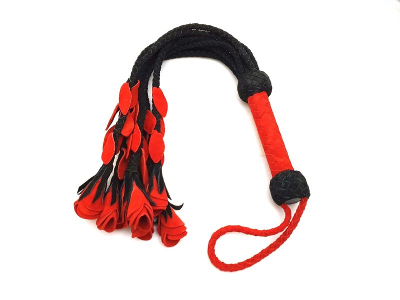 Premium Leather Flogger – Durable, Handmade BDSM Whip for Sensual Play