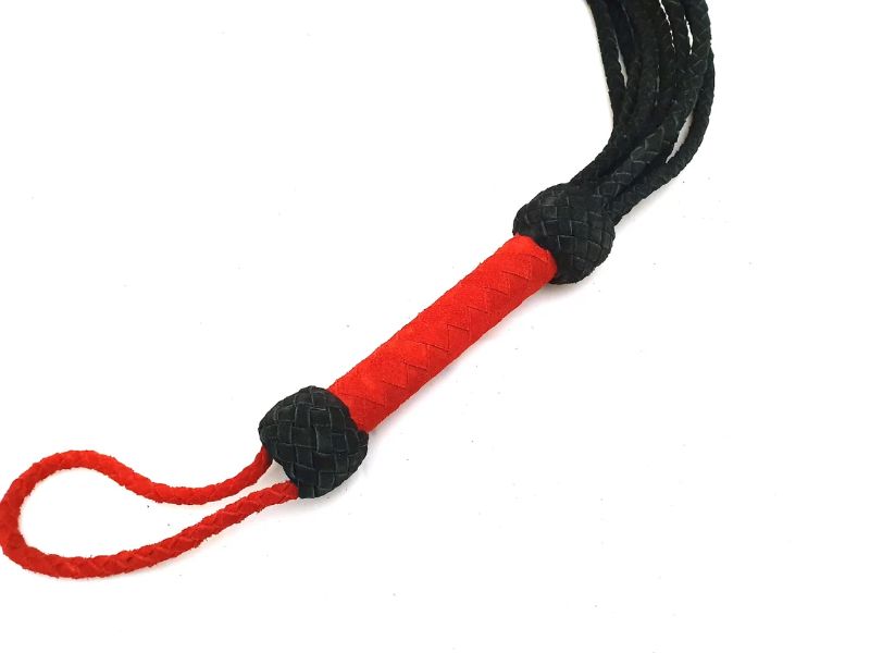 Premium Leather Flogger – Durable, Handmade BDSM Whip for Sensual Play