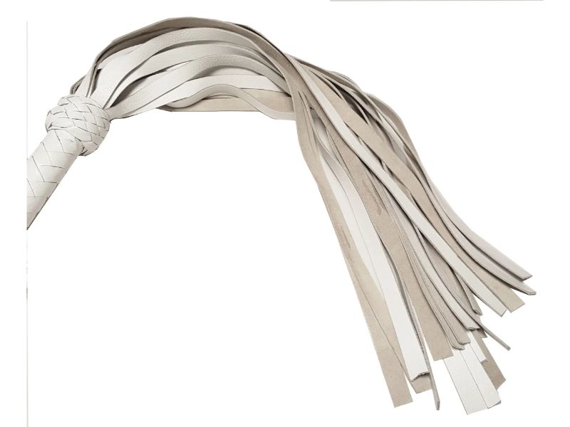 Premium Leather Flogger – Durable, Handmade BDSM Whip for Sensual Play