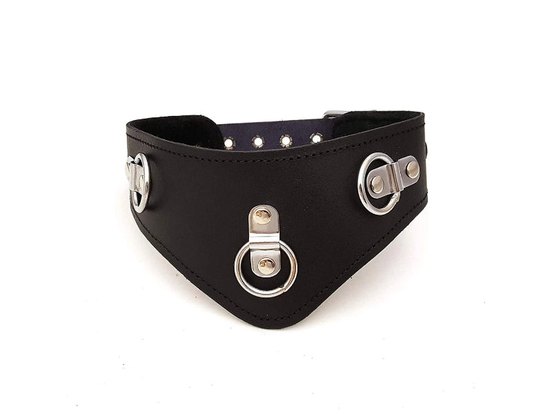 Leather Collar Leather Choker Collar Fur Collar Restraint Collar
