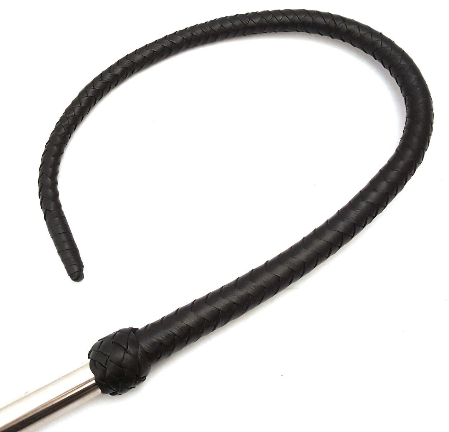 Luxury Leather Whip – Handcrafted BDSM Whip for Sensual Play and Impact