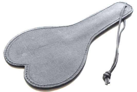 Love Heart Paddle - Strict Leather Paddle - Leather Paddle - Spanking Paddle - Paddle Spanking - Bdsm Paddle - Tawse