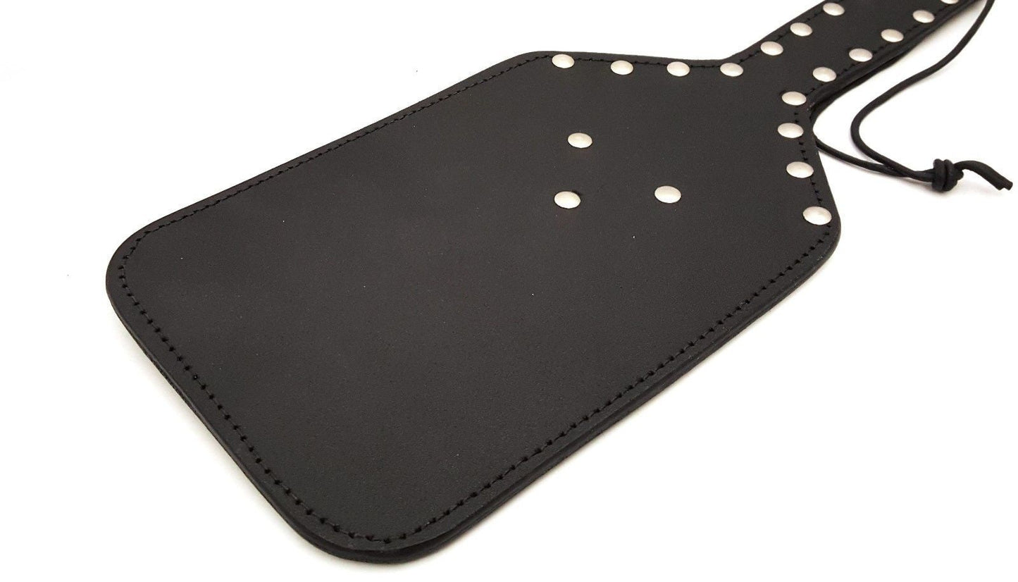High-Quality Leather Spanking Paddle – Soft & Firm Options for BDSM Fun
