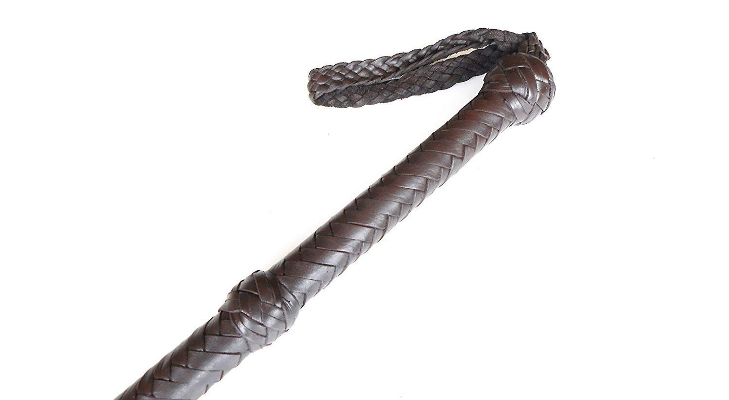 Luxury Leather Whip – Handcrafted BDSM Whip for Sensual Play and Impact
