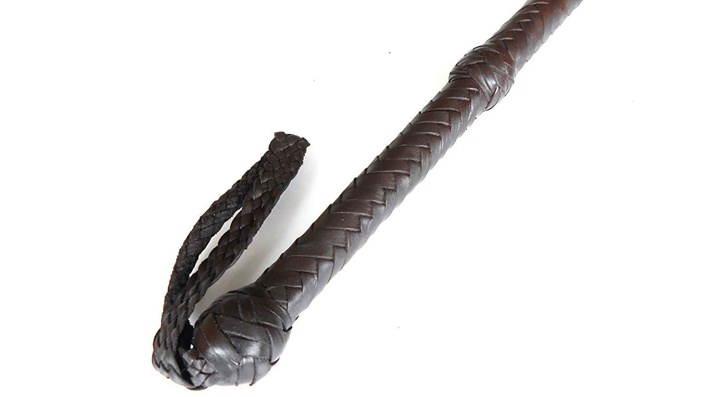 Luxury Leather Whip – Handcrafted BDSM Whip for Sensual Play and Impact