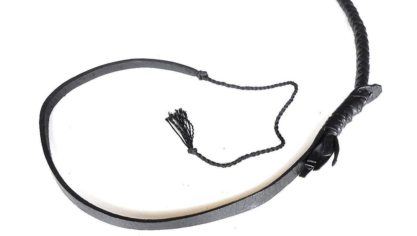 Luxury Leather Whip – Handcrafted BDSM Whip for Sensual Play and Impact