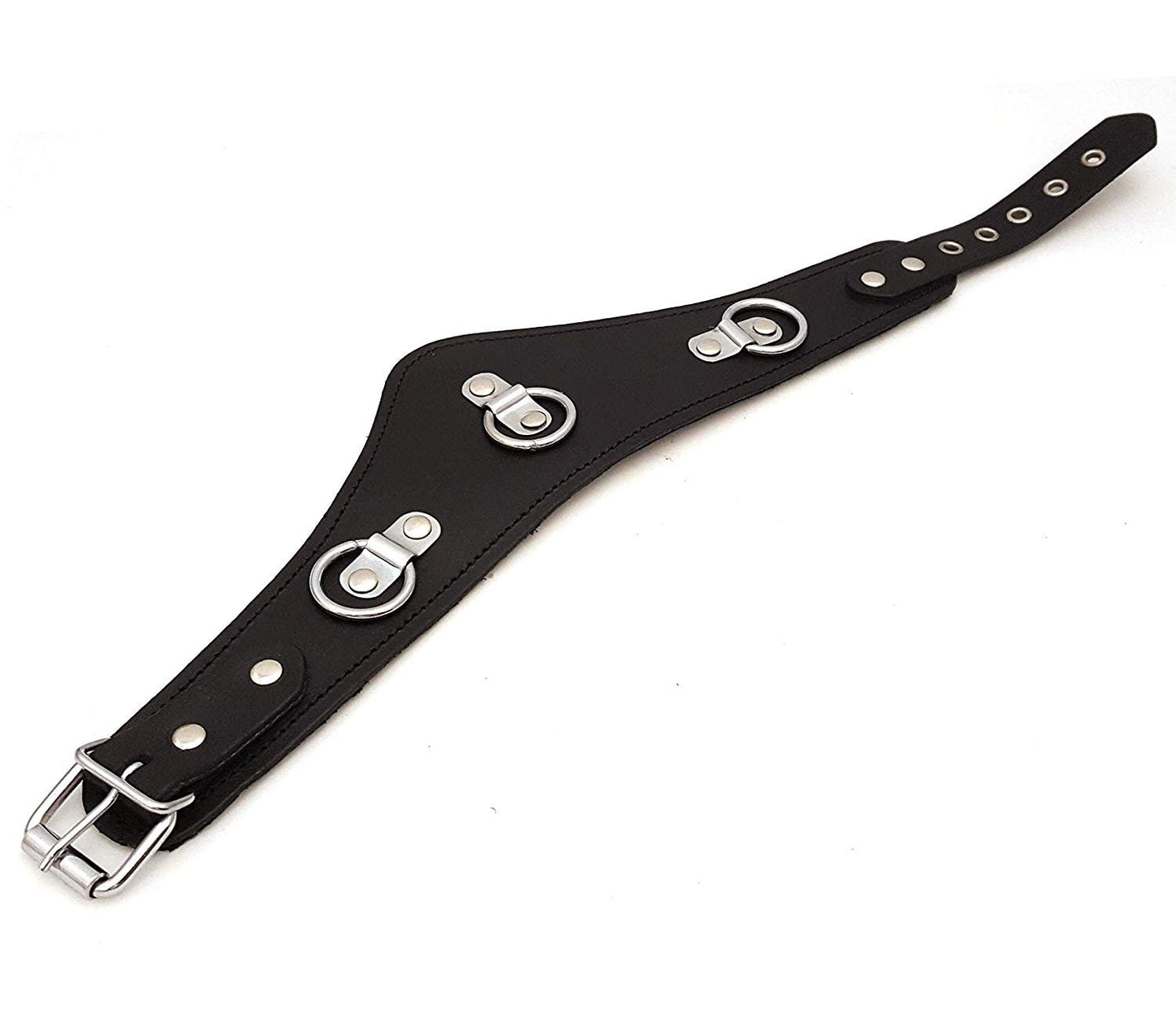 Leather Collar Leather Choker Collar Fur Collar Restraint Collar