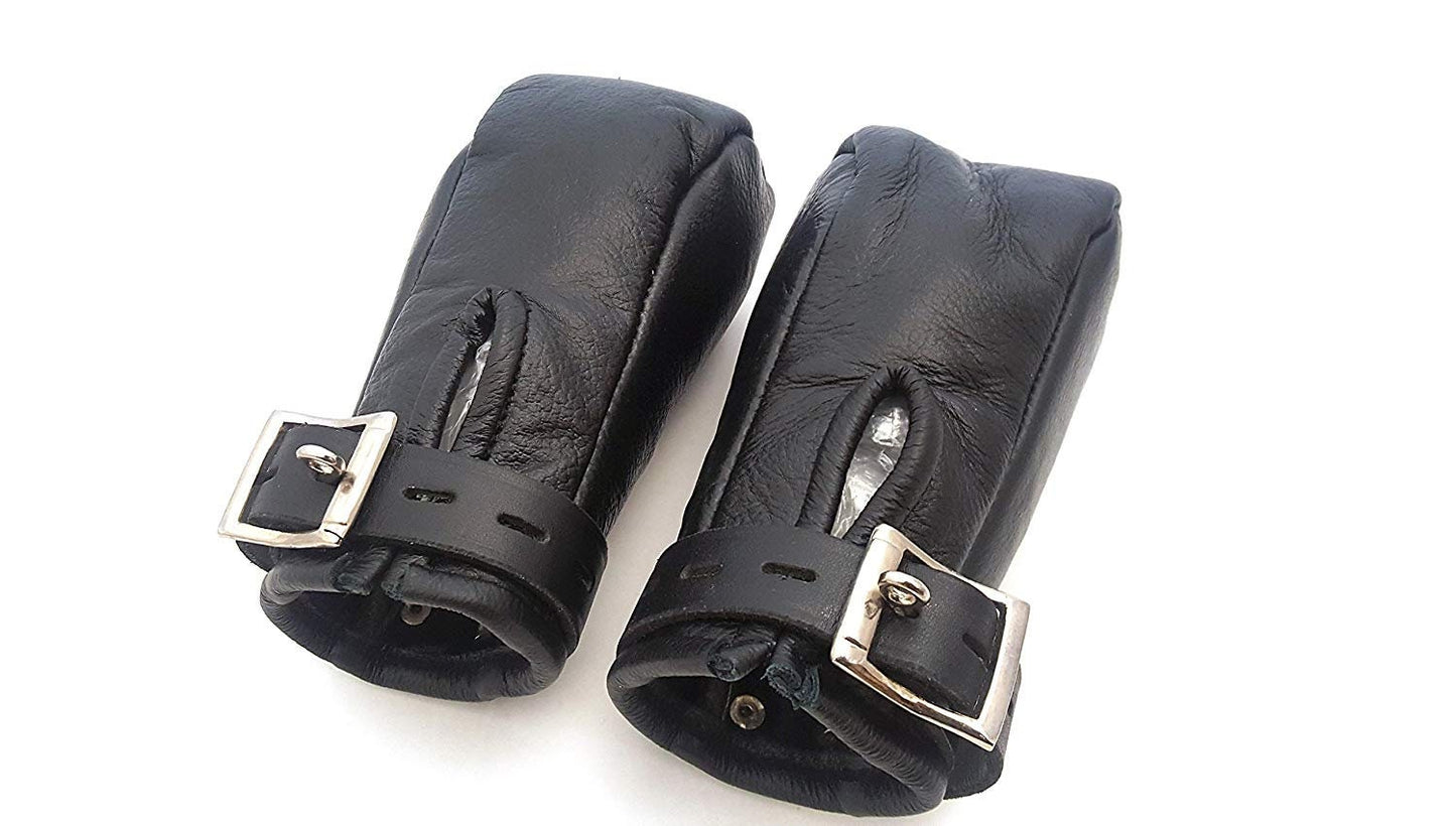 Leather Mitts Leather Cuffs Restraints
