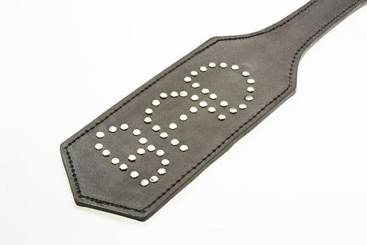 Studded Leather Paddle - Spanking Whip - Spanking Paddle - Bdsm Toys - Paddle Spanking - Whip - Tawse - Bdsm Paddle - Leather Paddle - Bdsm.