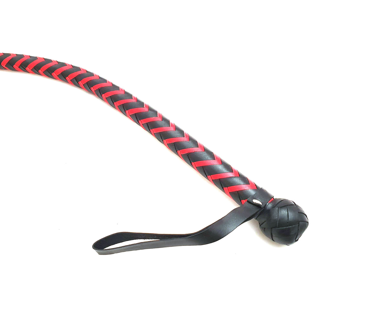 Luxury Leather Whip – Handcrafted BDSM Whip for Sensual Play and Impact