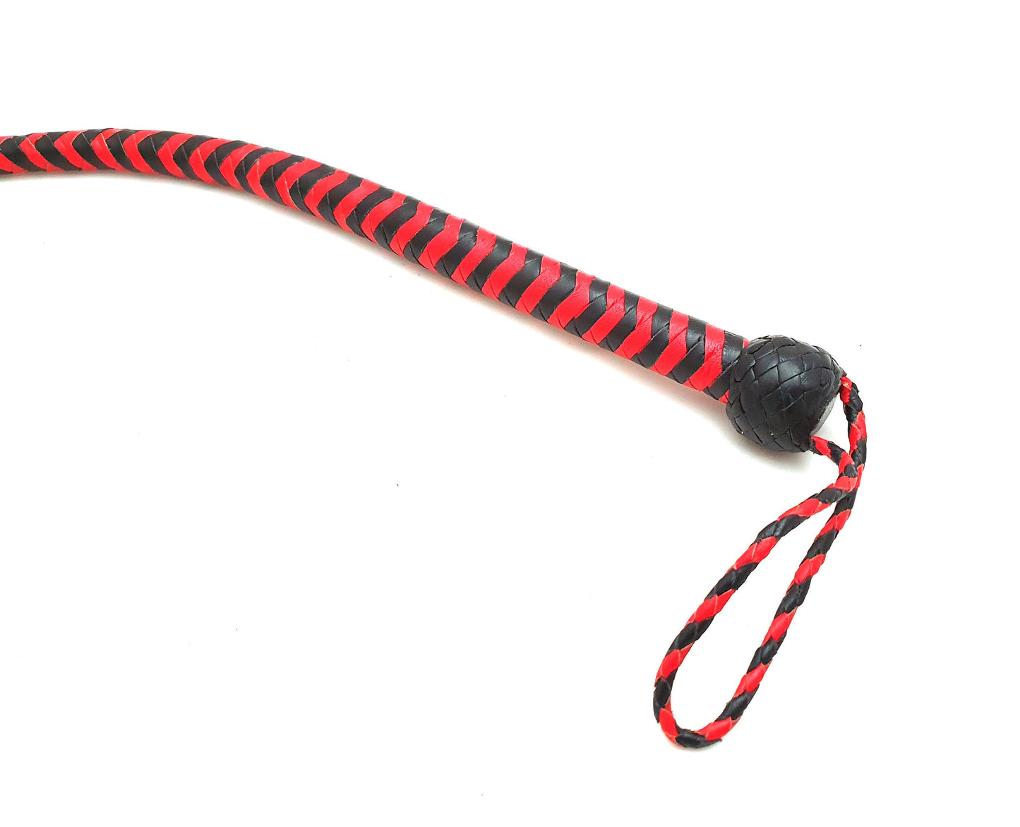 Luxury Leather Whip – Handcrafted BDSM Whip for Sensual Play and Impact