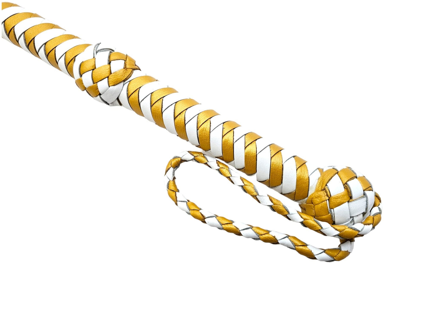 Luxury Leather Whip – Handcrafted BDSM Whip for Sensual Play and Impact